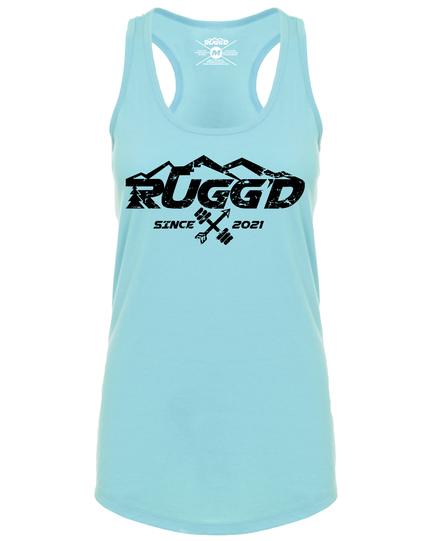 Ladies Light Blue Racerback