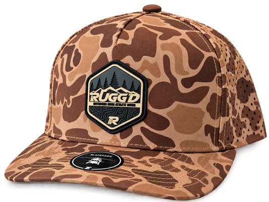 Old School Camo Performance Snapback